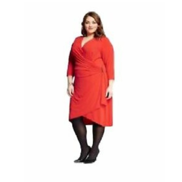 *4x Host Pick* Scarlet Wrap Dress - Picture 2 of 2
